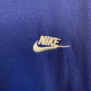 Blue Small Logo “The Nike Tee”